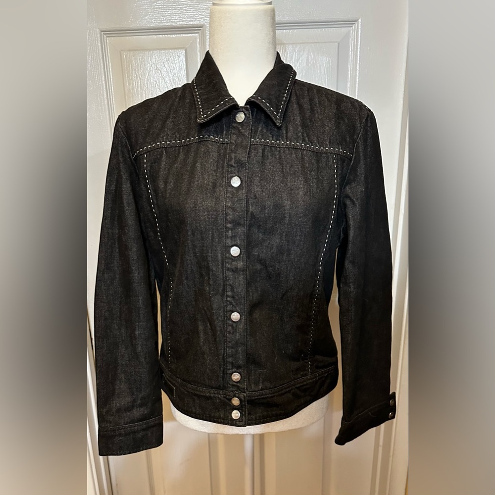 Gianfranco Ferrer Jacket Black Size Small